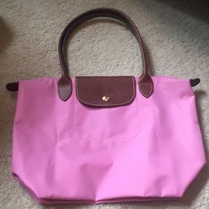 Brand new unused pink longchamp handbag
